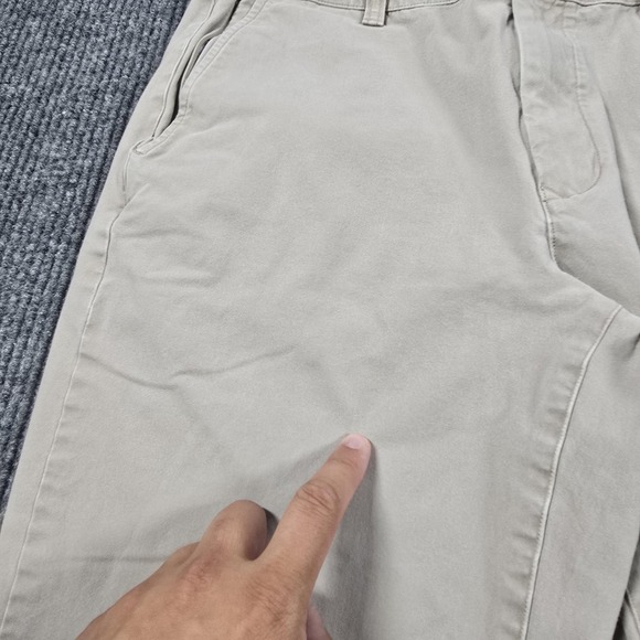 Bonobos Pants Mens 34x32 Slim Stretch Chinos Flat Front Casual Cotton Blend - Picture 7 of 16
